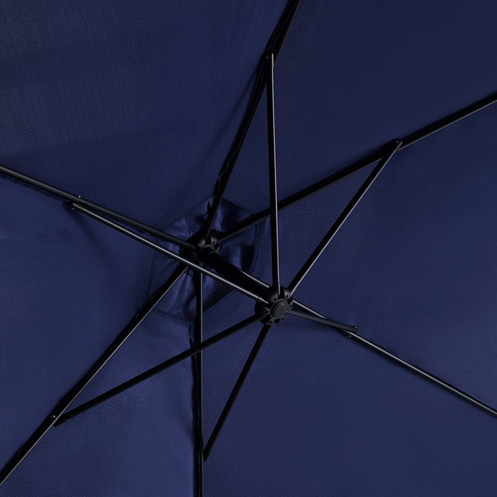 Barbara Cantilever Parasol Umbrella [3m] [Dark Blue]