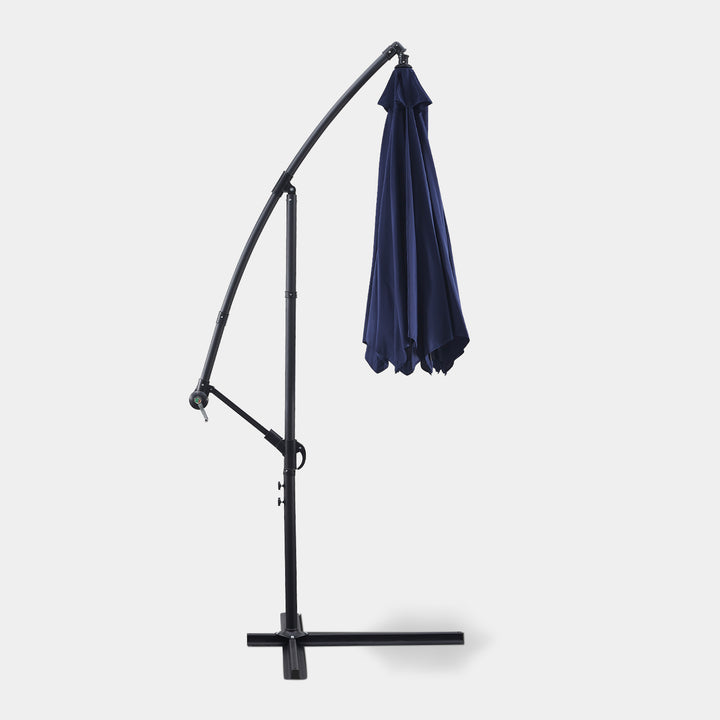 Barbara Cantilever Parasol Umbrella [3m] [Dark Blue]