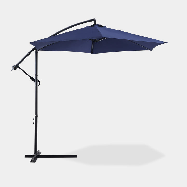 Barbara Cantilever Parasol Umbrella [3m] [Dark Blue]