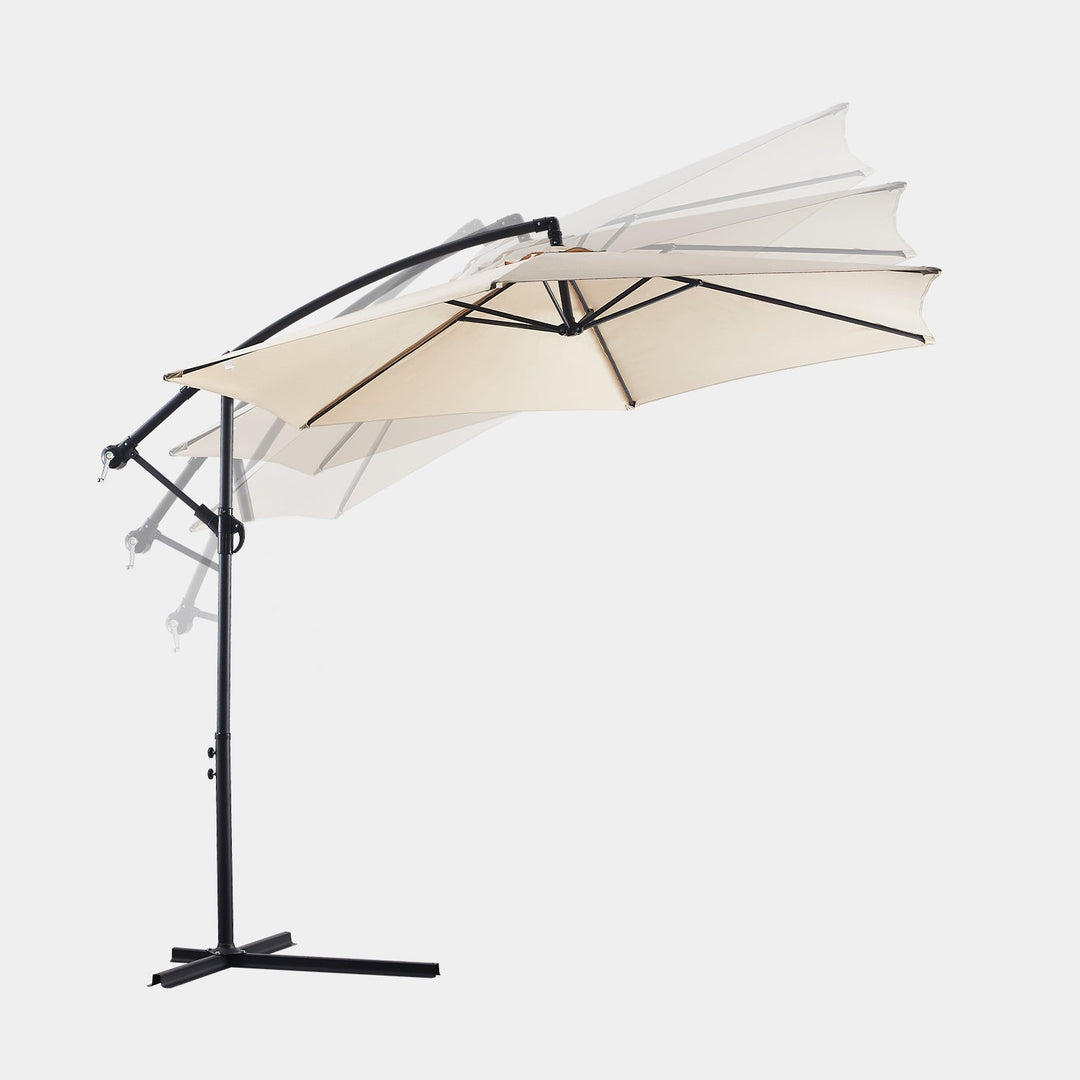 Barbara Ampelschirm [3m] [Beige]