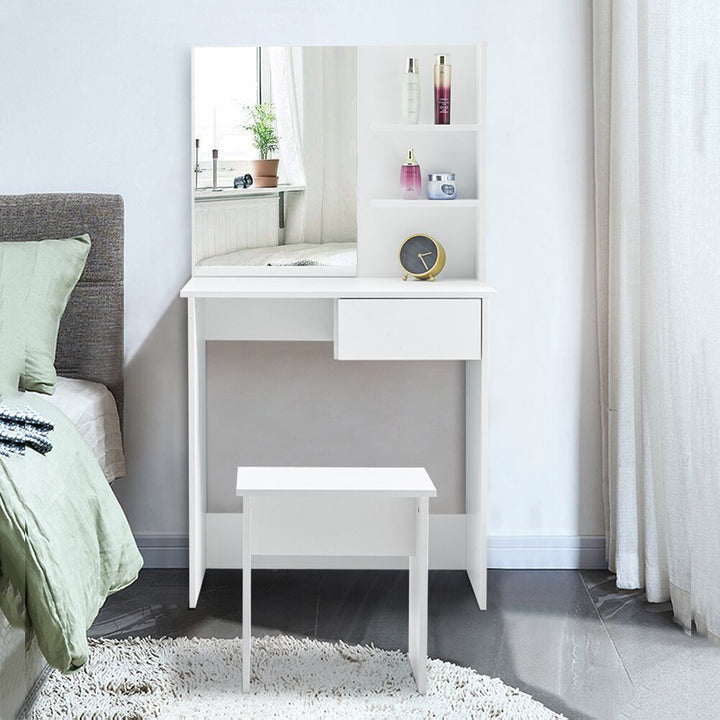 Briana White Dressing Table Set[Pre-sale, delivered in 30 days]