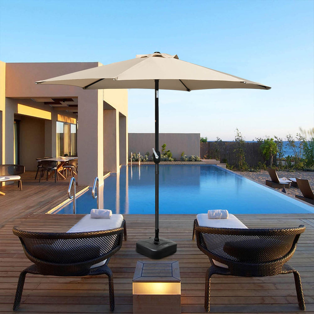22L Plastic Parasol Base Umbrella Stand (Water/Sand Fill) | CLIPOP