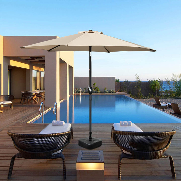 22L Plastic Parasol Base Umbrella Stand (Water/Sand Fill) | CLIPOP