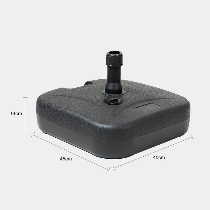 22L Plastic Parasol Base Umbrella Stand (Water/Sand Fill) | CLIPOP