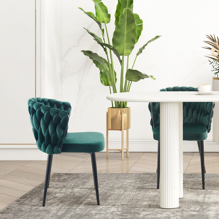 Forsan Dining Chairs [Set of 2] [Velvet]