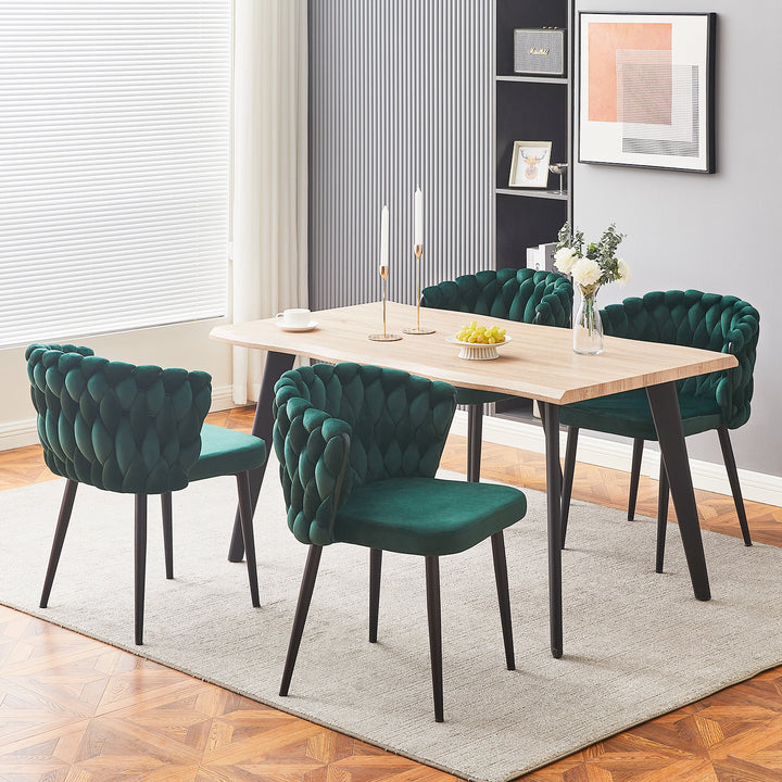 Forsan Dining Chairs [Set of 2] [Velvet]