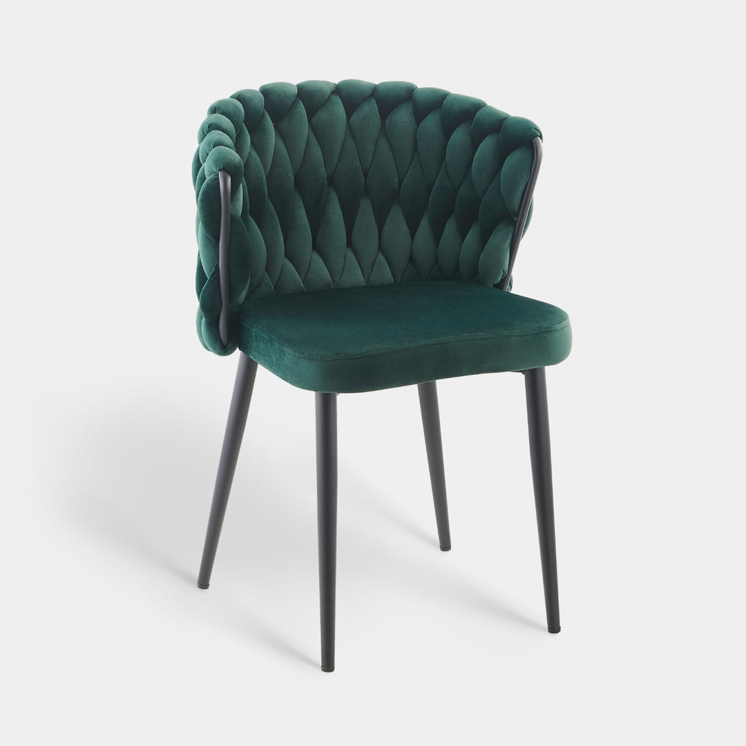 Forsan Dining Chairs [Set of 2] [Velvet]