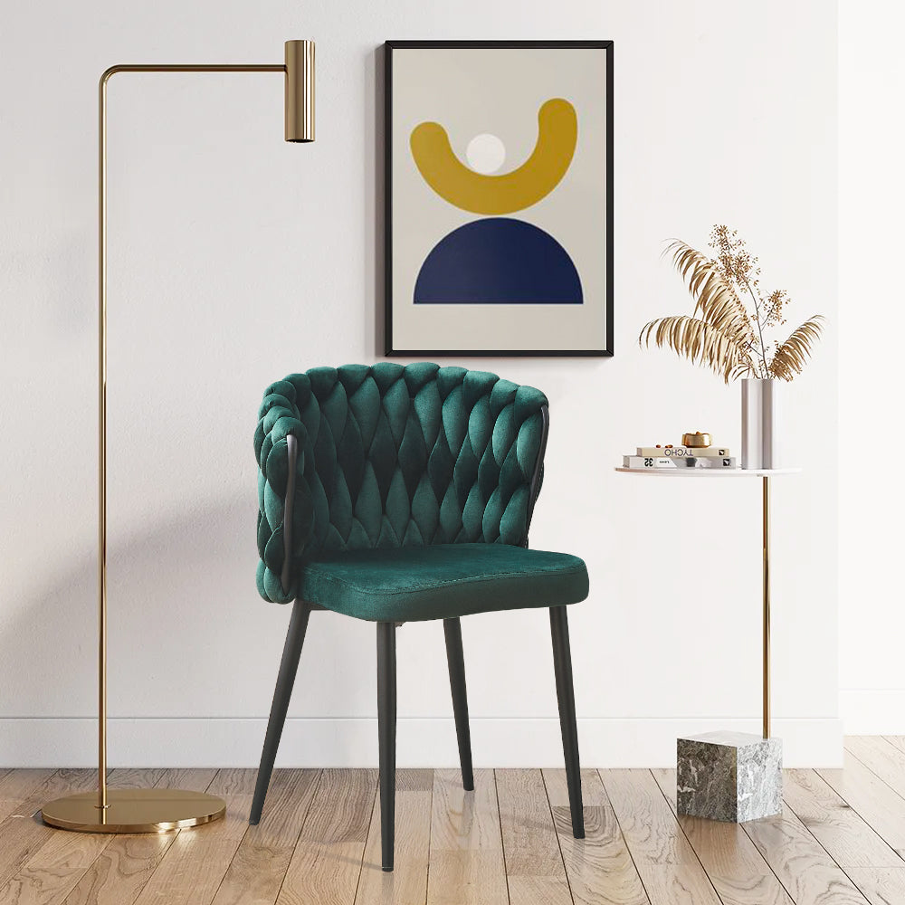Forsan Dining Chairs [Set of 2] [Velvet]