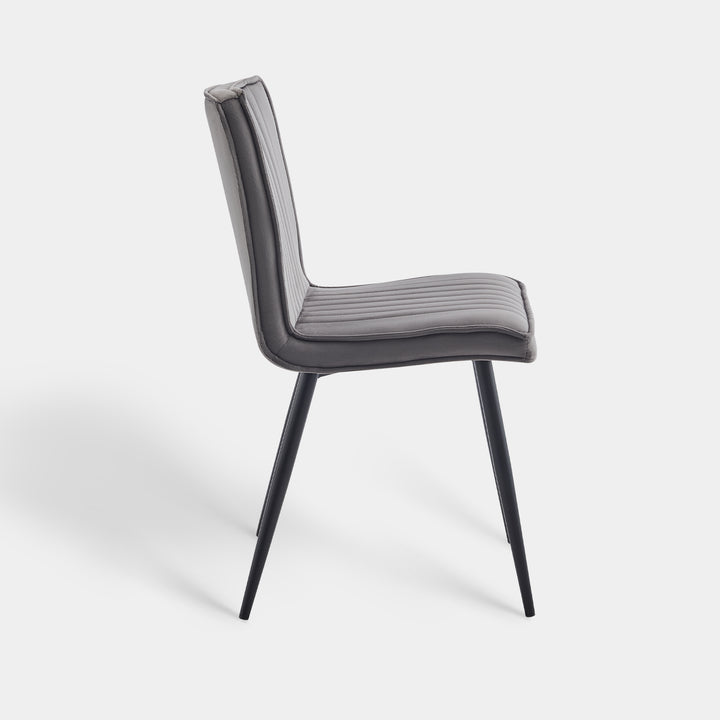 Havva Dining Chairs [Velvet] [Set of 2] [Set of 4]