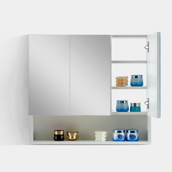 Colin Bathroom Mirror Cabinet [3 Door 1 Shelf]