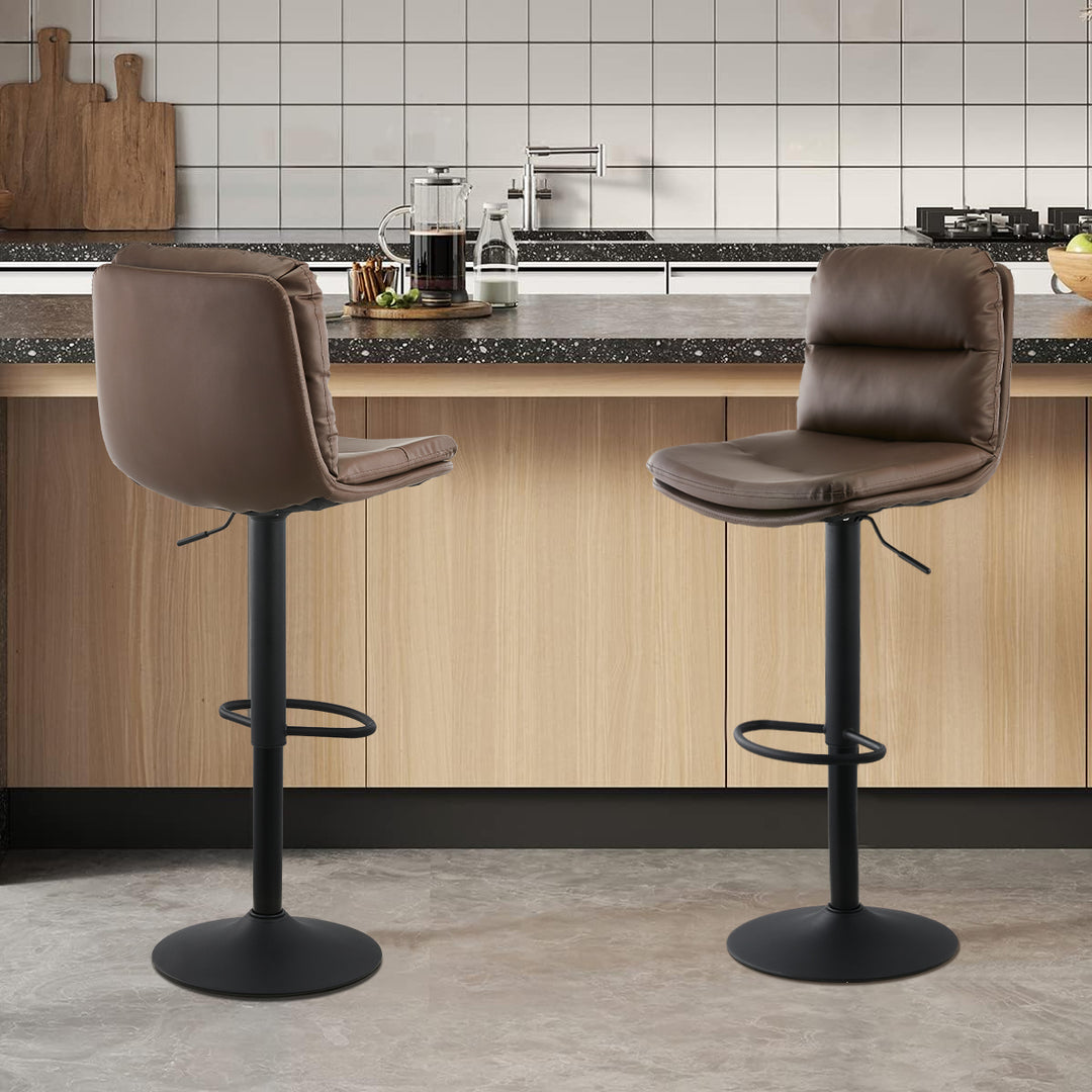 Dorry Bar Stool [Set of 2] [PU Leather]