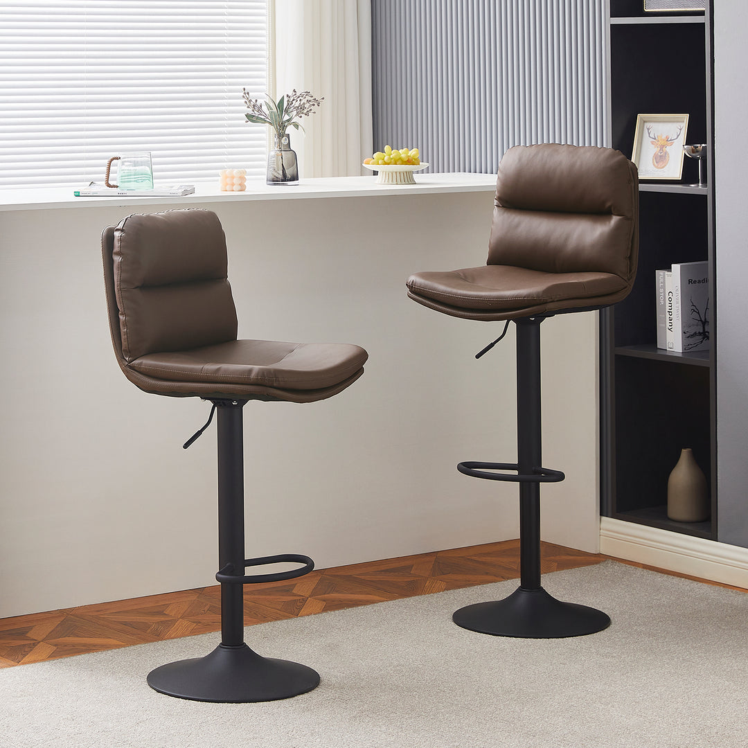 Dorry Bar Stool [Set of 2] [PU Leather]