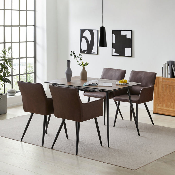 Ebern Dining Chairs [Set of 2] [PU Leather]