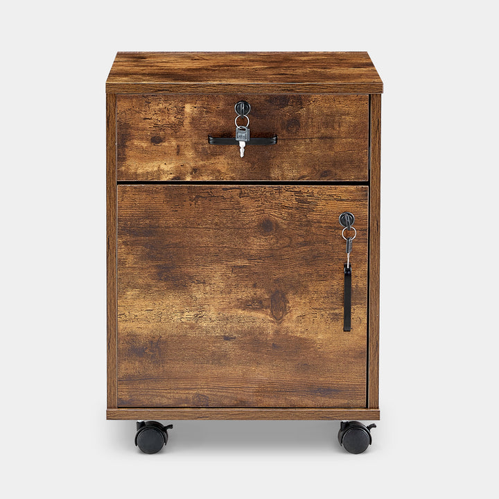Mobiler Aktenschrank Edene [1 Schublade, 1 Tür]