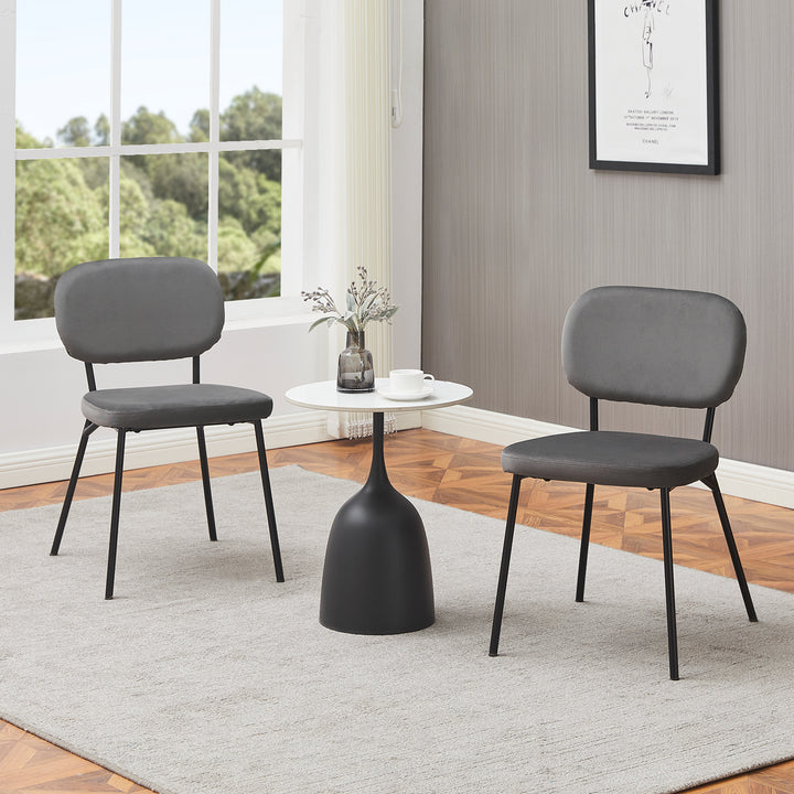 Emery Dining Chairs [Set of 2] [Velvet]
