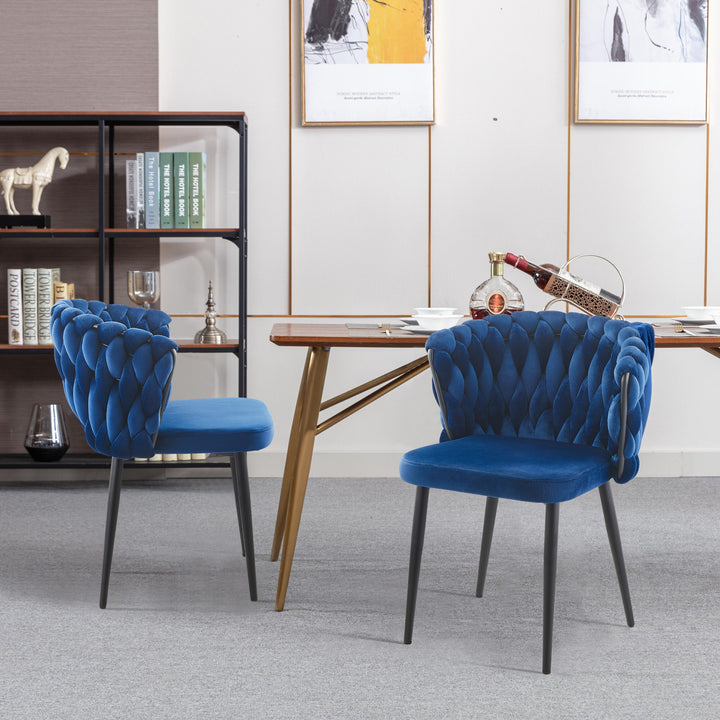 Forsan Dining Chairs [Set of 2] [Velvet]