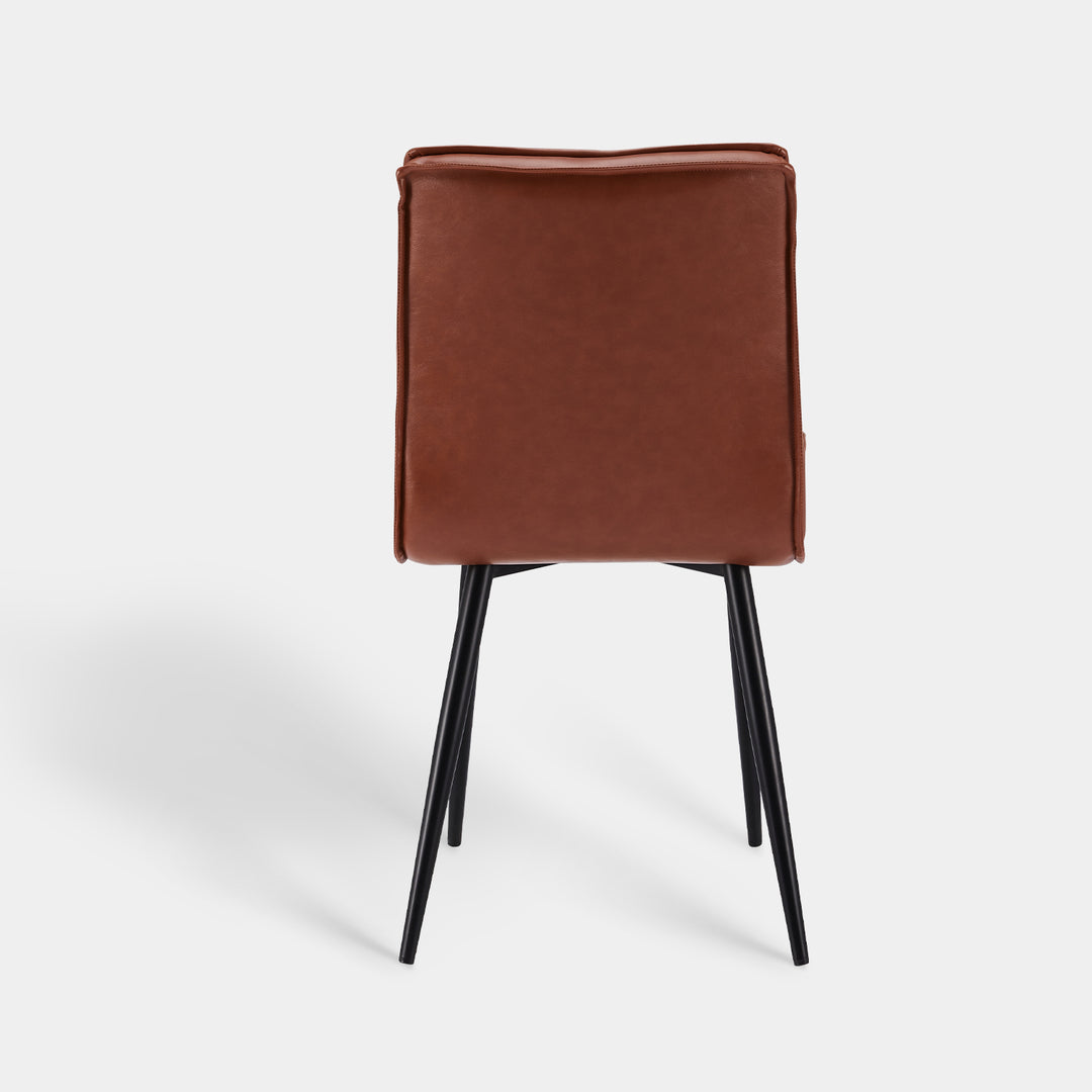 Havva Dining Chairs [Lustered PU Leather]
