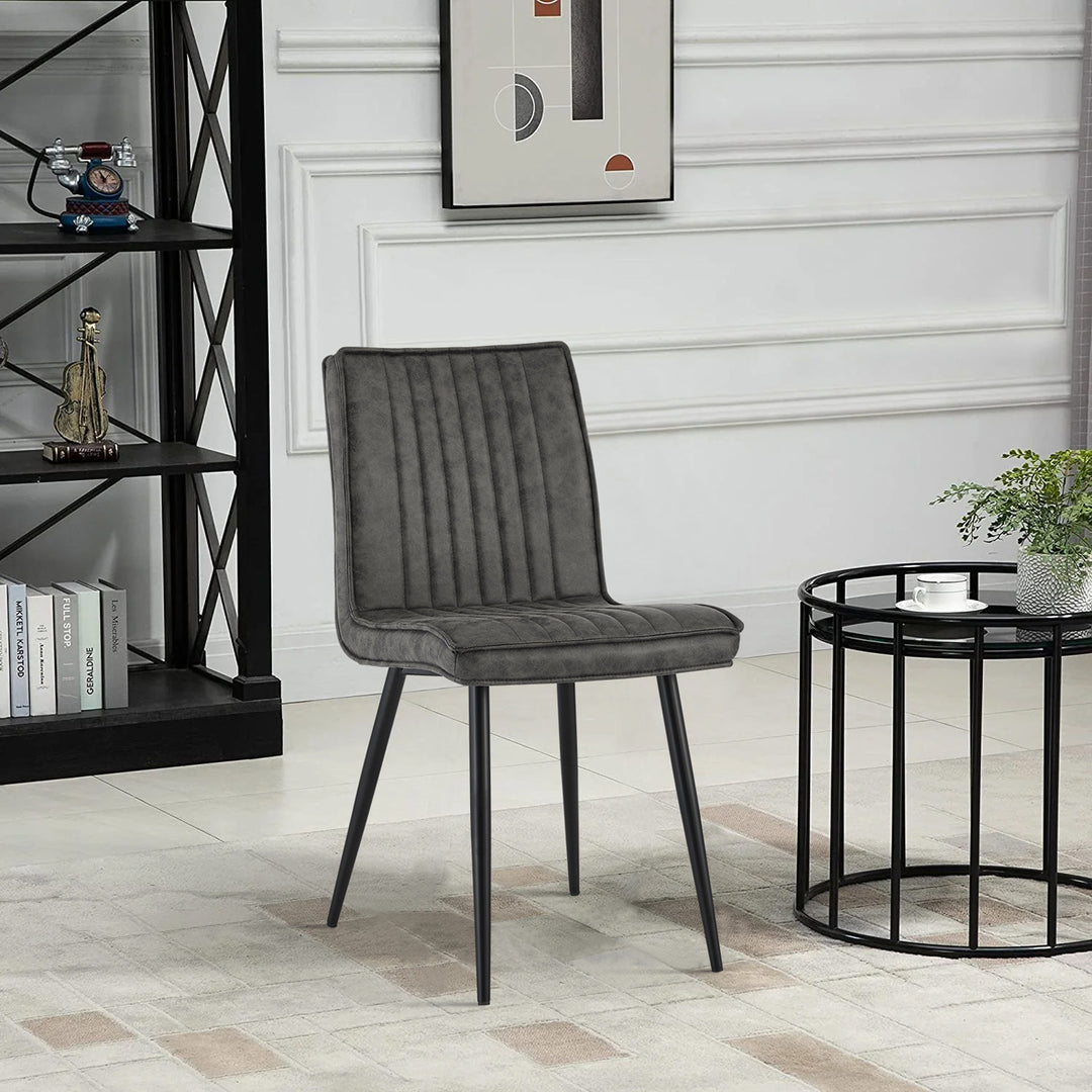 Havva Dining Chairs [Matte PU Leather]