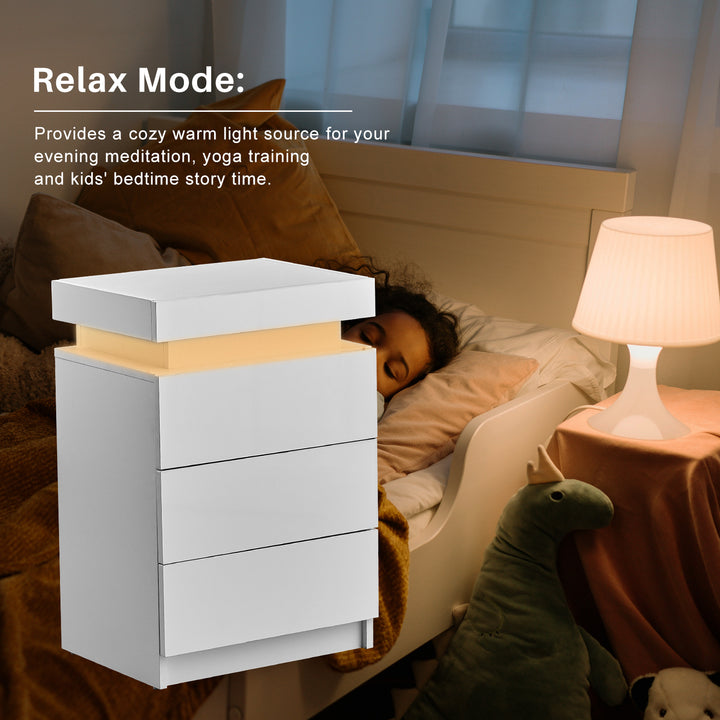 Kumar Nightstand [3 Drawers]