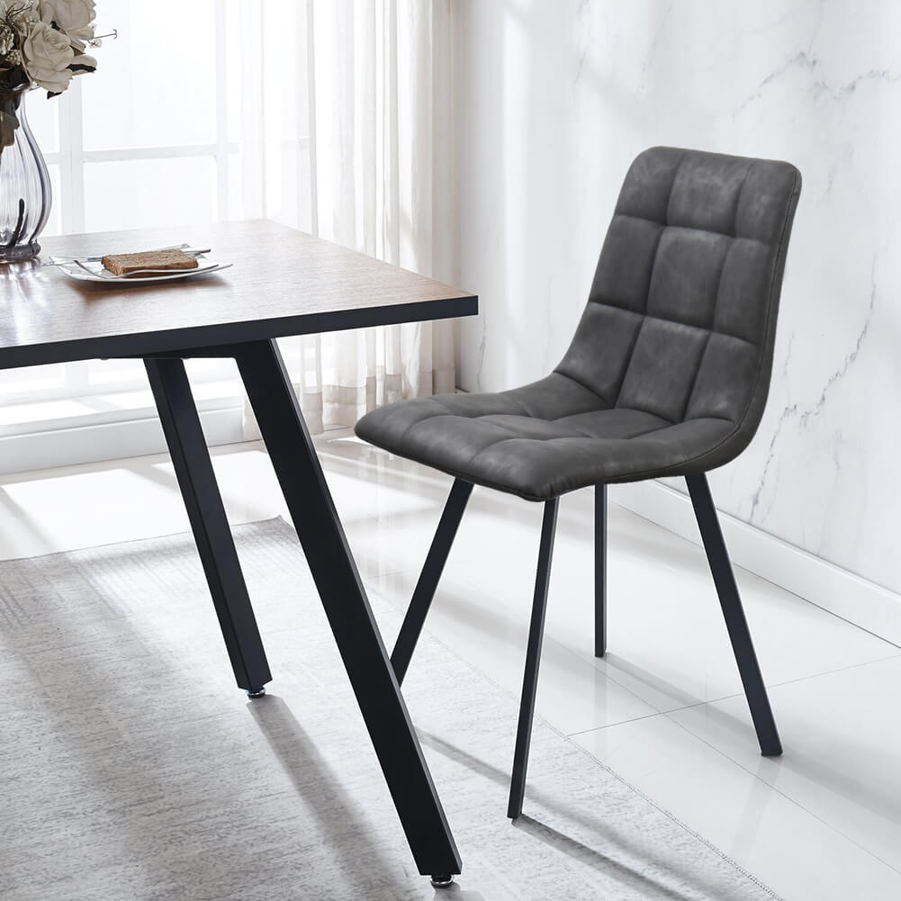 Set of 2 Christie Retro Kitchen Dining Room Side Chairs | CLIPOP