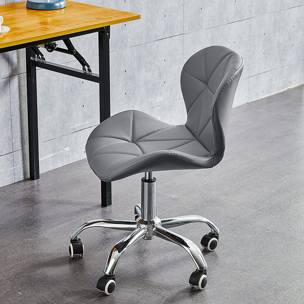 Grey swivel office chair 2025