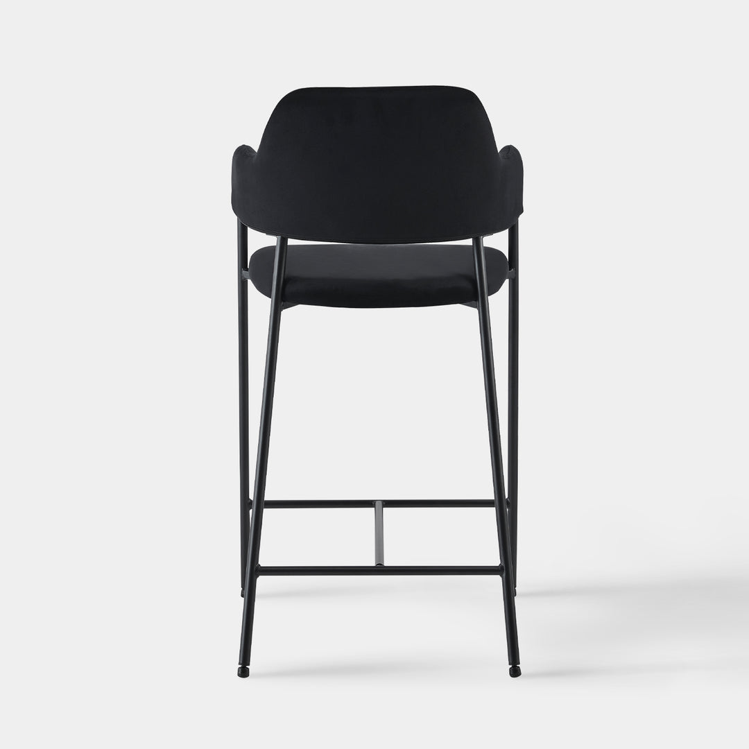 Lukka Bar Stool [Set of 2] [Velvet]