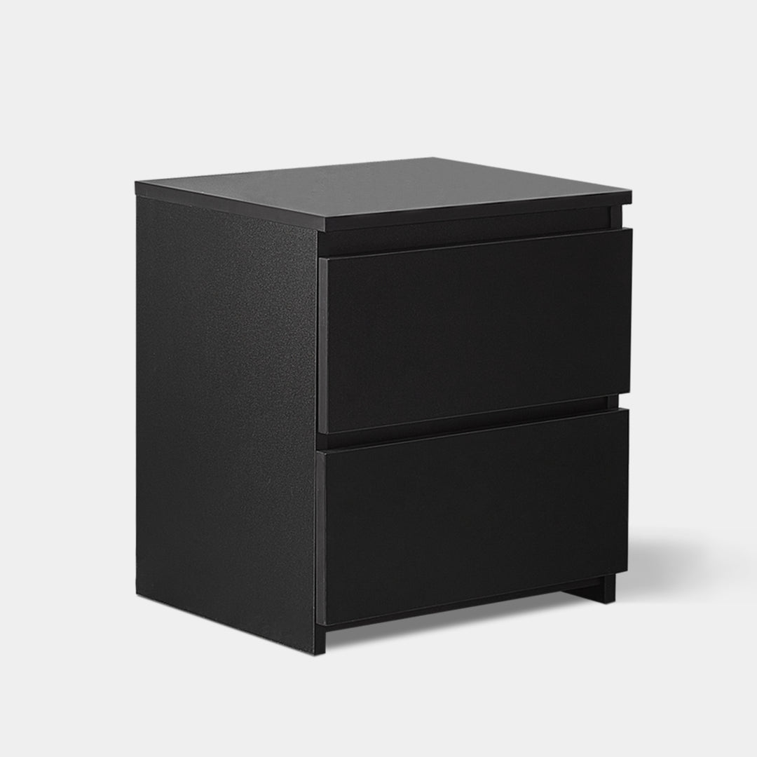 Myla Balck Bedside Table Nightstand 3