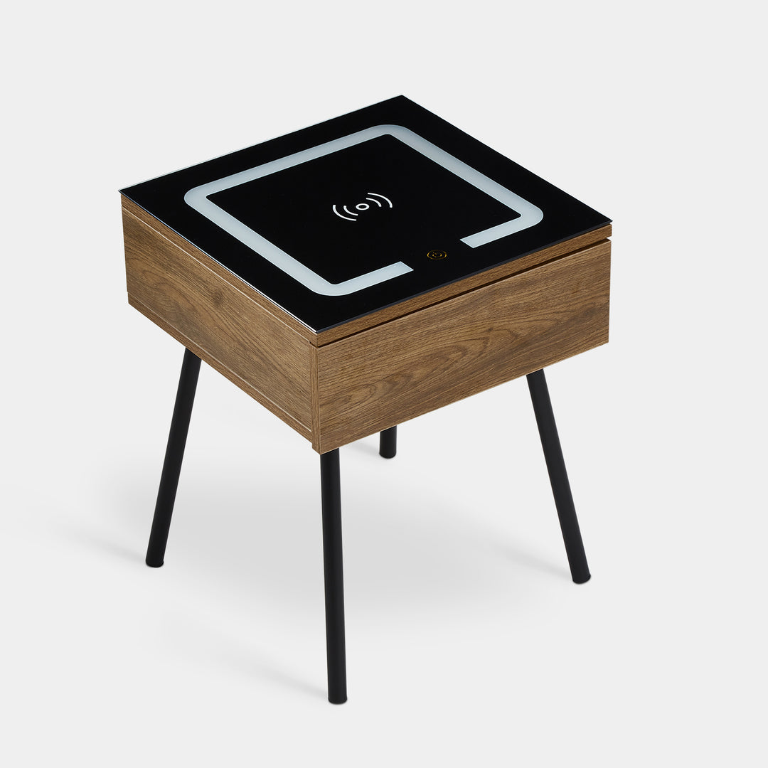 Odette Smart LED Touch Nightstand [3 Colors Light]