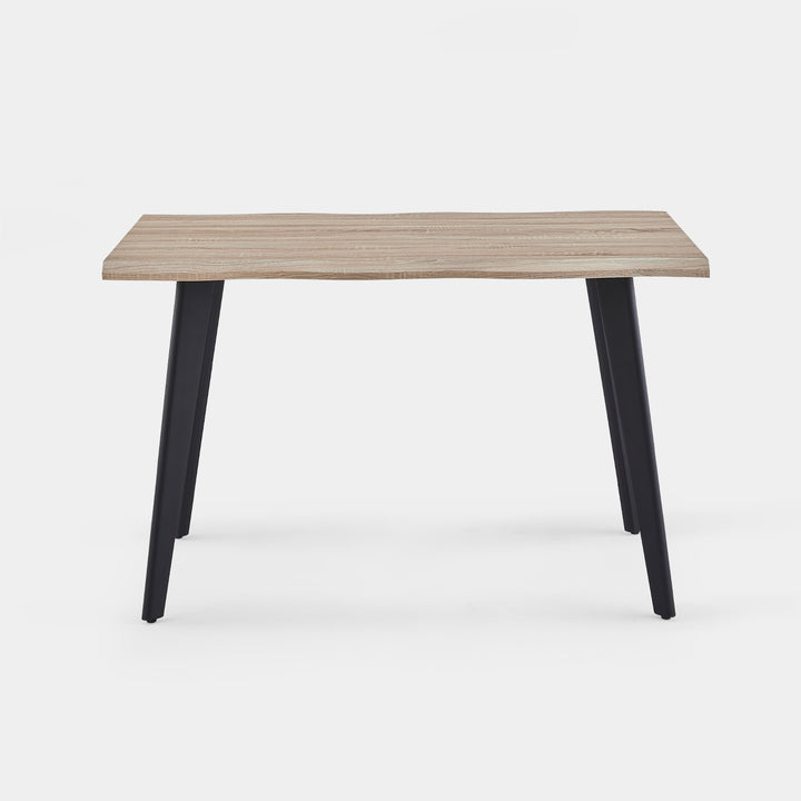 Seibold Live Edge Dining Table [Light Wood] [120cm/140cm]