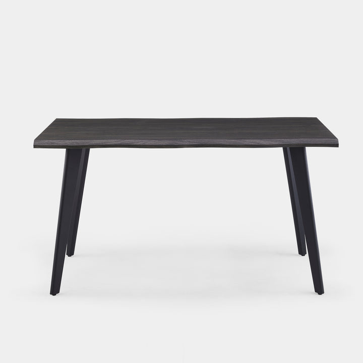 Seibold Live Edge Dining Table [Dark Wood] [120cm/140cm]