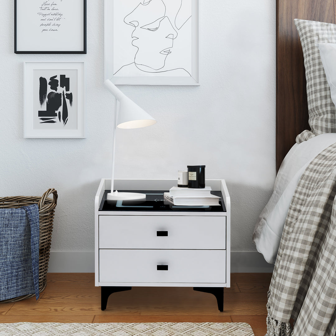 Awen Smart LED Bedside Nightstand