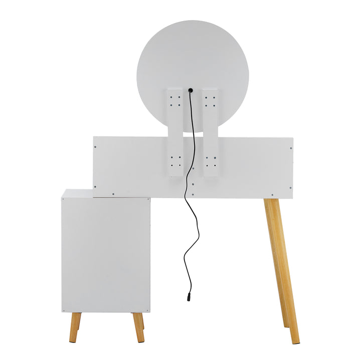 Marilee Smart LED Touch Vanity Dressing Table Set