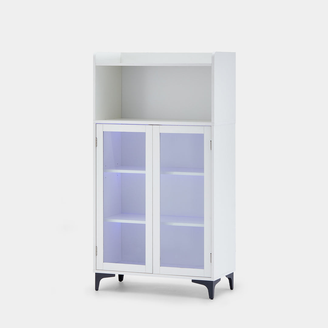 Coridon LED Lights Display Cabinet Kitchen Buffet