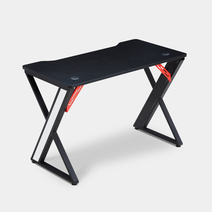 Sirius X Shaped LED Light Gaming Desk