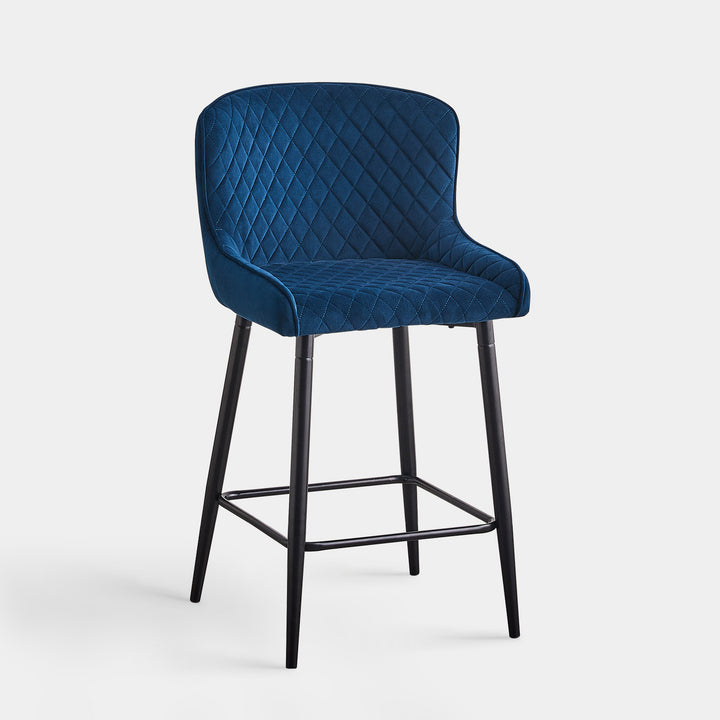 Dundas Bar Stools [Set of 2] [Velvet] [65cm]