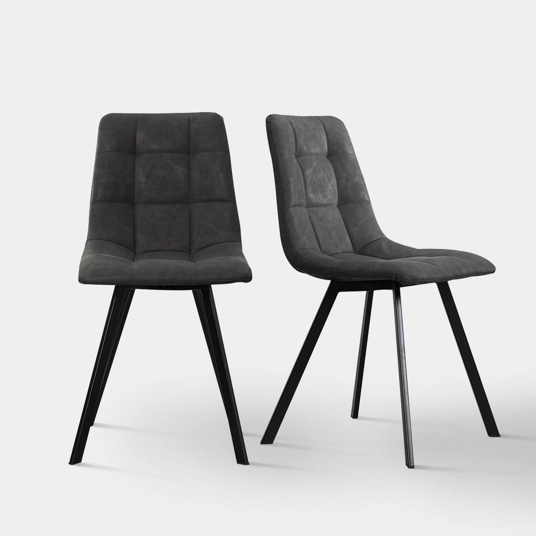 Christie Dining Chairs [Set of 2] [PU Leather]